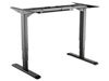 Picture of Equip ERGO Electric Sit-Stand Desk Frame, Dual Motor, Black