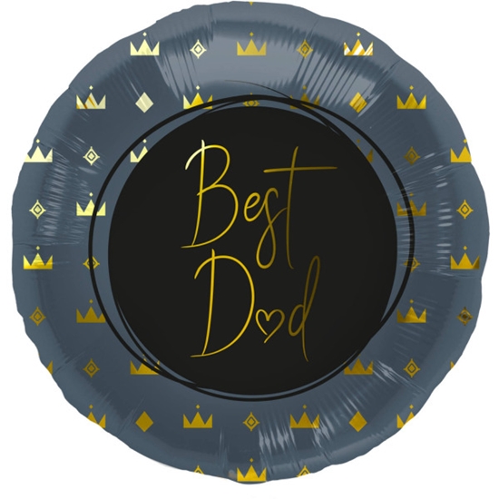 Picture of Folat Folija gaisa balons "Best Dad" 45cm