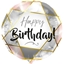 Picture of Folat Folija gaisa balons "Happy Birthday Marble" 45cm