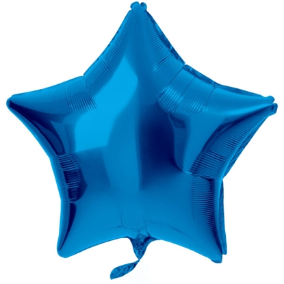Attēls no Folat Folija gaisa balons "Star" 48cm Blue