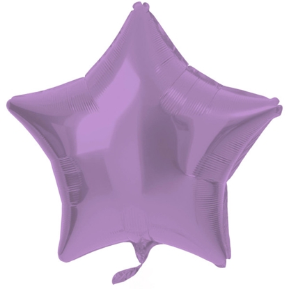 Изображение Folat Folija gaisa balons "Star" 48cm Matte Purple Metallic