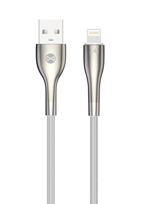 Attēls no Forever Sleek Cable USB / Lightning 1,0 m / 2.4A
