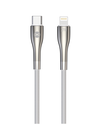 Attēls no Forever Sleek Cable USB-C / Lightning 1,0 m / 27W