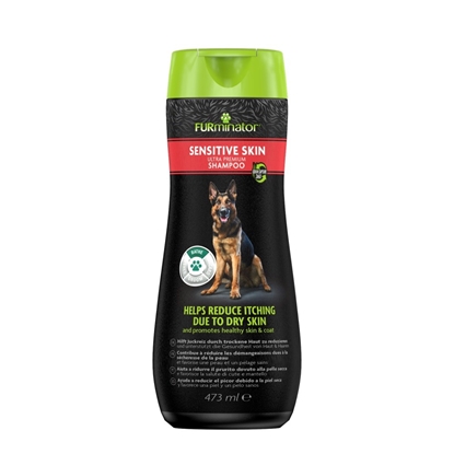 Picture of FURminator Sensitive Skin Ultra Premium - shampoo for dogs - 473ml