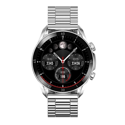 Attēls no Garett Smartwatch V10 Leather / AMOLED / Bluetooth / IP68 / Backlit display / Sports modes
