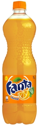 Attēls no Gāzēts dzēriens FANTA Orange, PET, 1 l
