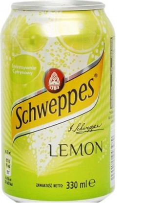 Picture of Gāzēts dzēriens SCHWEPPES Lemon, bundžā, 0.33l (min. pasūtījums 24gb.)