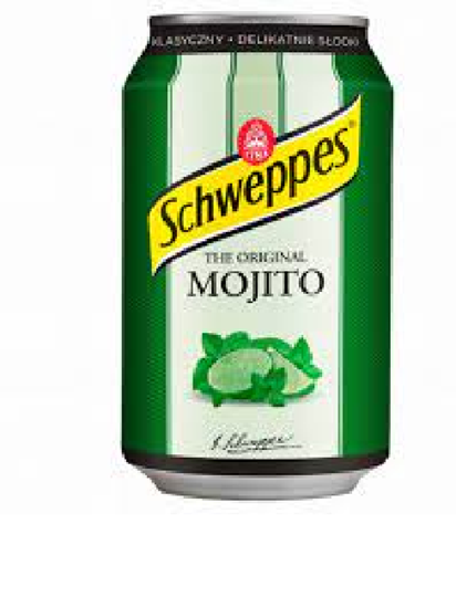 Picture of Gāzēts dzēriens SCHWEPPES Mojito, bundžā, 0.33l (min. pasūtījums 24gb.)