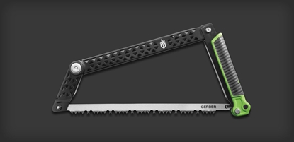 Picture of Gerber 31-002820 hand saw Hacksaw 30.5 cm Black, Green, Stainless steel