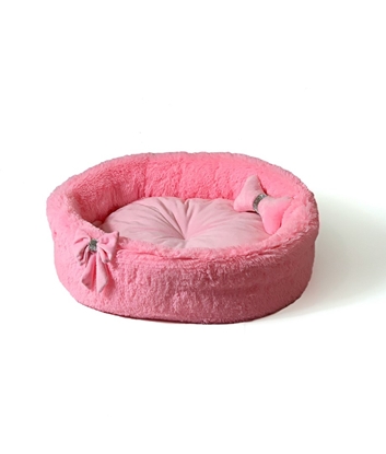 Изображение GO GIFT Blush pink XL pet bed - 65 x 60 x 18 cm