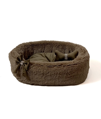 Изображение GO GIFT Cocard brown XL - pet bed - 65 x 60 x 18 cm
