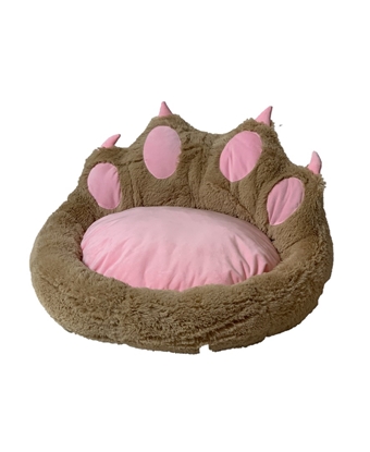 Изображение GO GIFT Dog and cat bed - camel - 75x75 cm