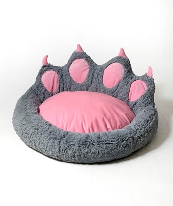Изображение GO GIFT Dog and cat bed - grey - 75x75 cm