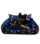 Picture of GO GIFT Dog and cat bed XL - navy blue - 100x80x18 cm
