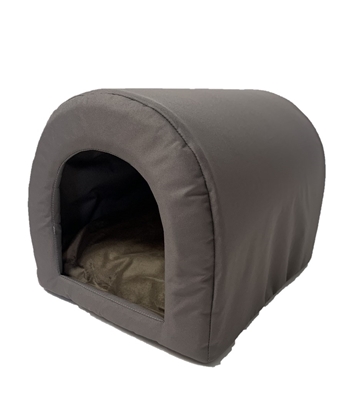 Изображение GO GIFT Dog and cat cave bed - taupe - 40 x 33 x 29 cm