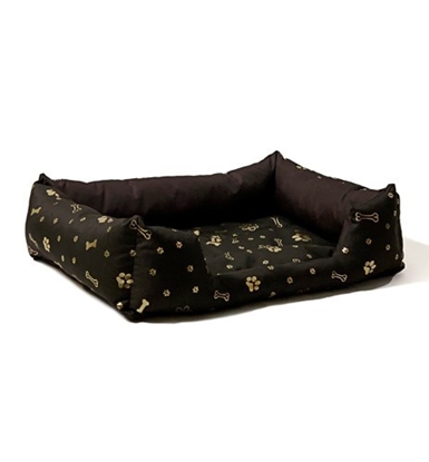 Изображение GO GIFT Dog bed L - brown - 65x45x15 cm