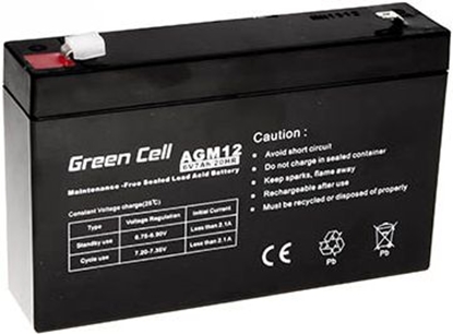 Изображение Green Cell AGM 6V 7Ah (AGM12)