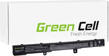 Изображение Green Cell Battery for Asus R508 R556 R509 X551 / 14 4V 2200mAh