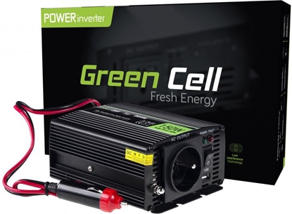 Изображение Green Cell Car Power Inverter 12V to 230V  150W/300W