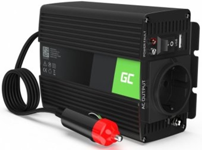 Picture of Green Cell Car Power Inverter Converter 24V to 230V / 150W / 300W Modified Sine Wave