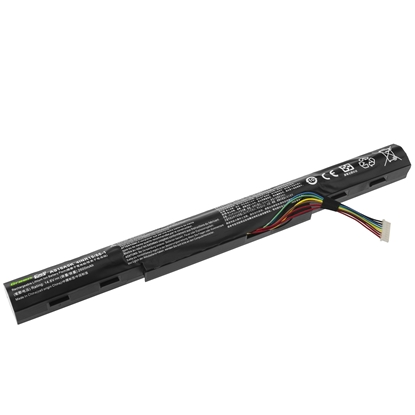 Picture of Green Cell PRO Battery AS16A5K for Acer Aspire E15 E5-553 E5-553G E5-575 E5-575G F15 F5-573 F5-573G / 14 6V 2600mAh