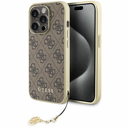 Attēls no Guess 4G Charms Collection Back Case for Apple iPhone 15 Pro