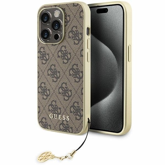Picture of Guess 4G Charms Collection Back Case for Apple iPhone 15 Pro