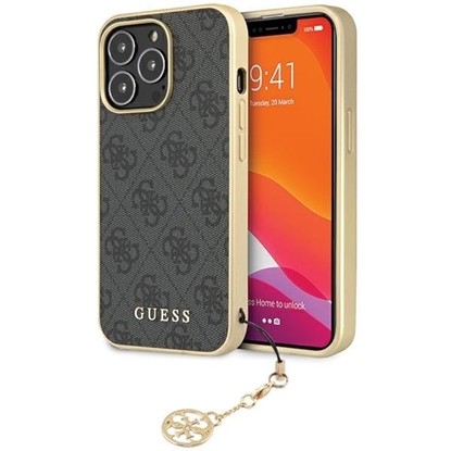 Attēls no Guess GUHCP14LGF4GGR Back Case for Apple iPhone 14 Pro