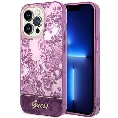 Attēls no Guess GUHCP14XHGPLHF Back Case for Apple iPhone 14 Pro Max