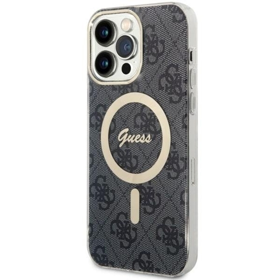 Picture of Guess GUHMP14XH4STK Back Case for Apple iPhone 14 Pro Max