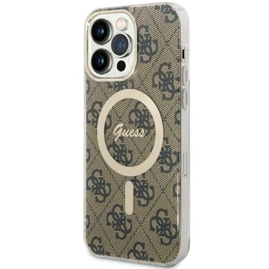 Picture of Guess GUHMP14XH4STW Back Case for Apple iPhone 14 Pro Max