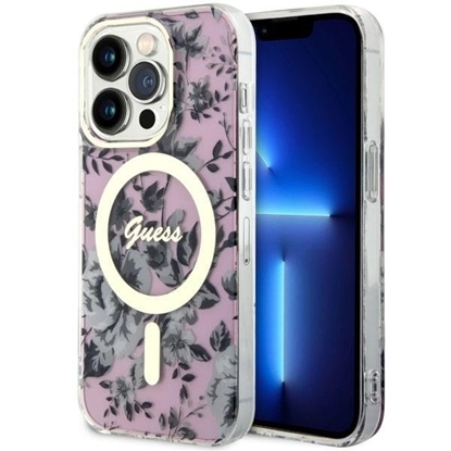 Attēls no Guess GUHMP14XHCFWSP Back Case for Apple iPhone 14 Pro Max