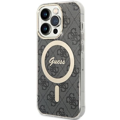 Picture of Guess GUHMP15LH4STK Back Case for Apple iPhone 15 Pro