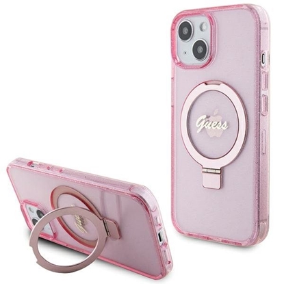 Picture of Guess GUHMP15MHRSGSP Back Case for Apple iPhone 15 Plus / 14 Plus