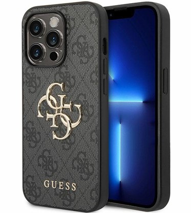 Picture of Guess PU Leather 4G Metal Logo Case for Apple iPhone 15 Pro Max