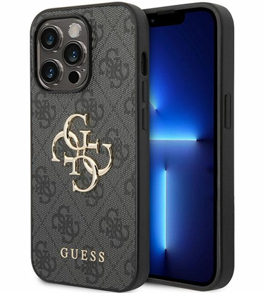 Attēls no Guess PU Leather 4G Metal Logo Case for Apple iPhone 15 Pro Max
