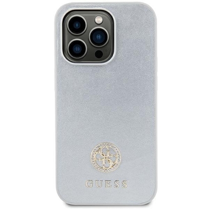 Picture of Guess Strass Metal Logo Back Case for Apple iPhone 15