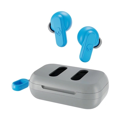 Attēls no Headphones Skullcandy Dime2 True Wireless Light Grey/Blue