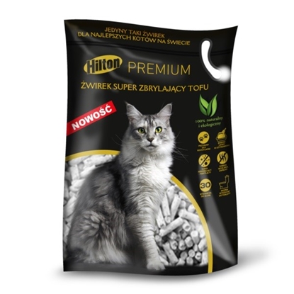 Picture of HILTON Tofu Super Clumping Cat Litter - 2.5 kg