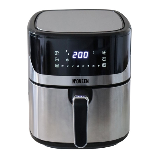 Picture of Hot air fryer NOVEEN AF550 6.5 l 1600 W Black, Silver