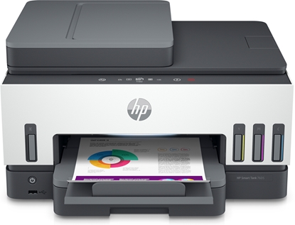 Picture of HP Smart Tank 7605 All-in-One, Print, Copy, Scan, Fax, ADF and Wireless, 35-sheet ADF; Scan to PDF; Two-sided printing
