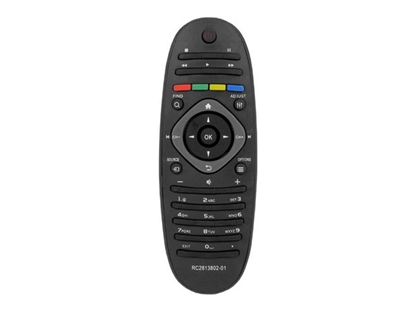 Attēls no HQ LXP3802 TV remote control PHILIPS LCD/LED RC2813802 Black