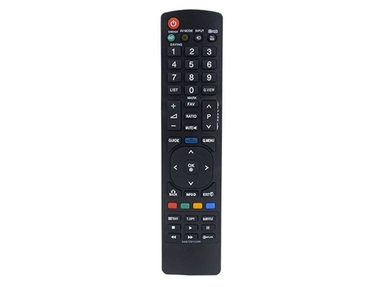 Изображение HQ LXP5246 TV remote control LG AKB72915246 Black