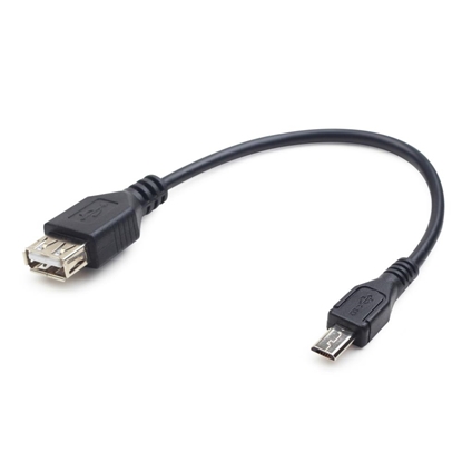 Изображение HQ Micro USB OTG Host Adapteris Micro USB Male uz USB Type A