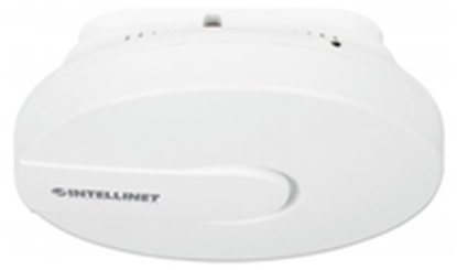 Attēls no Intellinet Wireless ceiling mount access point 300N 2T2R MIMO 300Mbps 2 4GHz PoE
