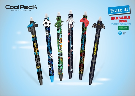 Picture of Izdzēšama pildspalva COLORINO Boys Design 0,5mm, zils