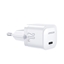 Attēls no Joyroom JR-TCF02 Mini formāta Ātrs tīkla lādētājs ar USB C 20W PD White