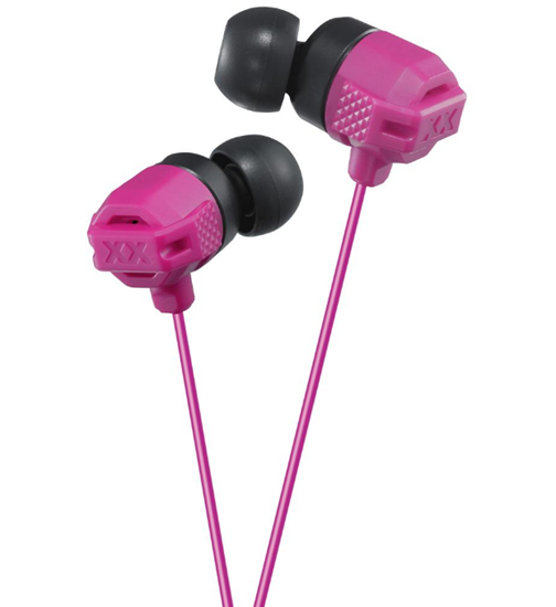Изображение JVC HA-FX102-P-E Xtreme Xplosives Headphones Pink
