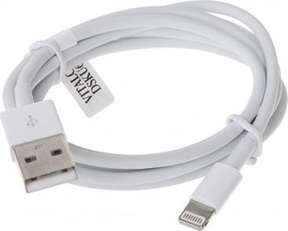 Picture of Kabel USB Vitalco USB-A - Lightning 1 m Biay (LIGHTNING-W/USB-W-1M)