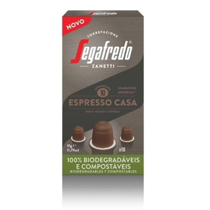 Изображение Kafijas kapsulas Segafredo Espresso Casa  Nespresso 10x5,1g